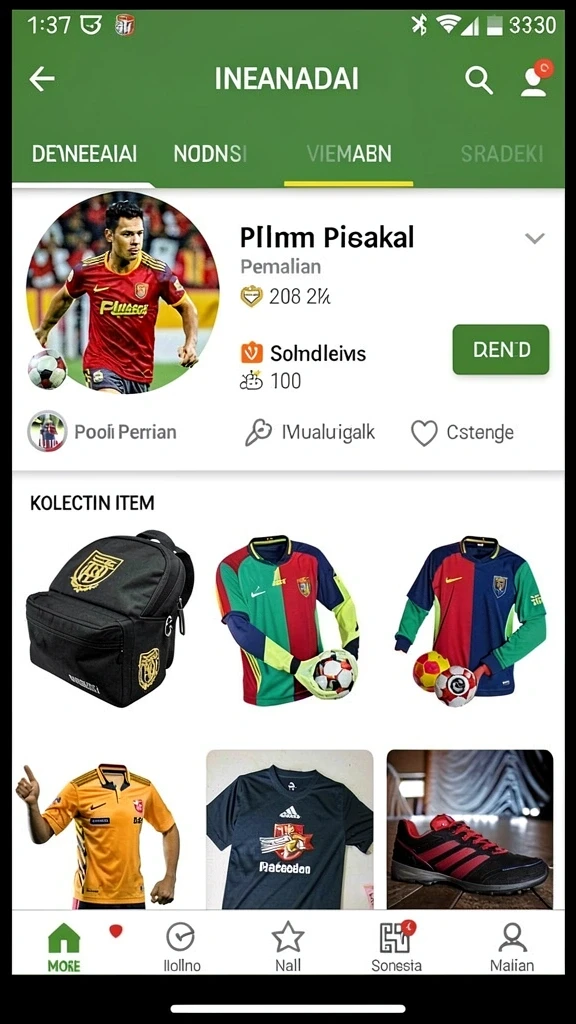 paris88 - Tampilan antarmuka aplikasi PARIS88 yang menarik.